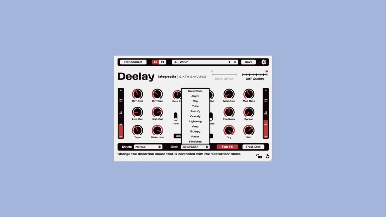 Deelay – Awesome Free Delay VST Plugin Test (3 Minutes)