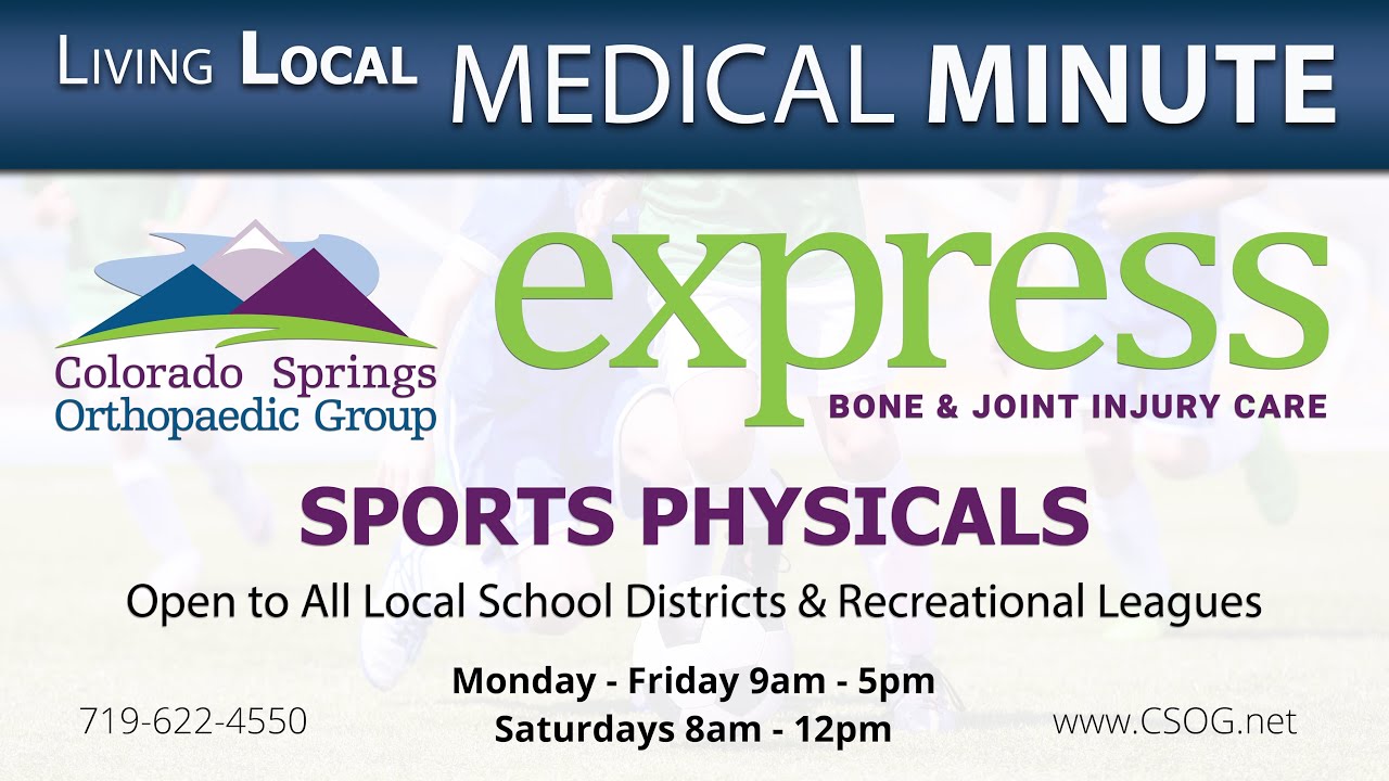 Sports Physicals at CSOG Express Care - Part 1