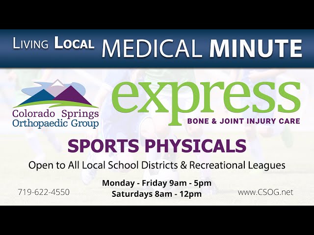 Part 1 Sports Physicals at CSOG Express Care with Dr John Redfern on Loving Living Local - Video