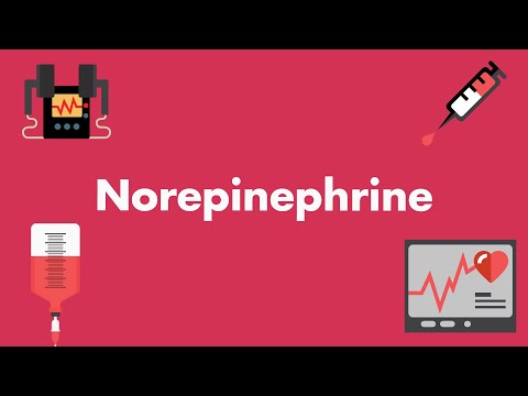 Norepinephrine - Vasopressors & Inotropes - MEDZCOOL