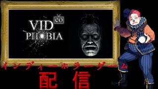 #242 インディーホラーゲーム配信！【VIDeoPHOBIA】