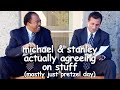 stanley & michael actually agreeing for 8 minutes 42 seconds | The Office | Comedy Bites