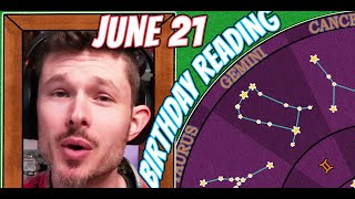 'Secret Language of Birthdays' June 21 Birthday Reading 🎉