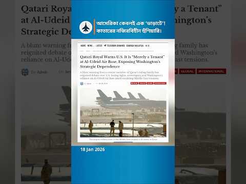 Qatar’s Firm Message on Al Udeid Base | Is the United States Really Just a “Tenant”?