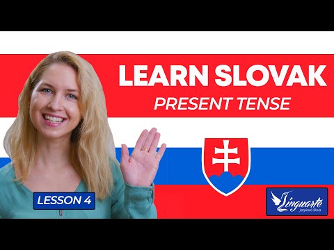 Learn SLOVAK: PRESENT TENSE (regular verbs)