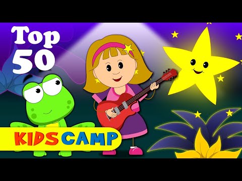 5 Little Speckled Frogs  + More Nursery Rhymes And Kids Songs by KidsCamp | Top 50