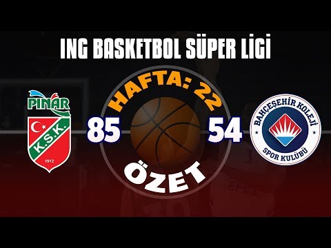 Pınar Karşıyaka-Bahçeşehir Koleji özet görüntüler