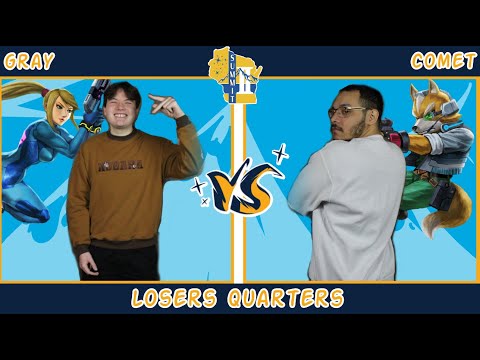 Gray (Zero Suit Samus) vs AoC | comet (Fox) - WI Smash Summit 2 Losers Quarters