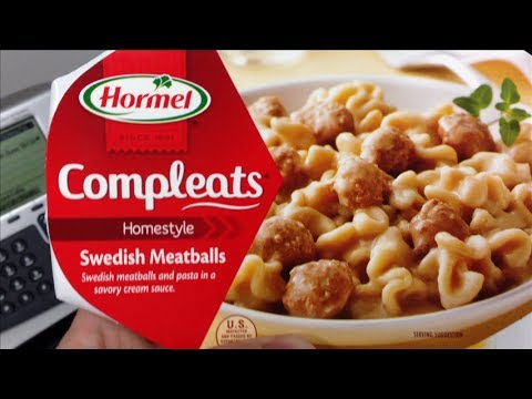 Hormel Compleats: Swedish Meatballs Food Review