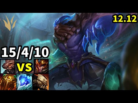 Udyr Jungle vs Jarvan IV - EUW Grandmaster | Patch 12.12