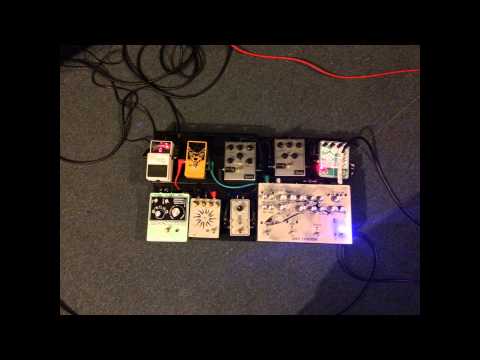 Full pedalboard demo using Ashdown CTM-100