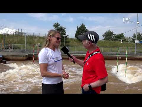 Neele Krech zwischen WM und EM beim Training in Markkleeberg