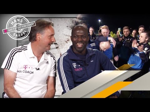 Hans Sarpei beim SV Buchholz 05 - Das T steht für Coach | SPORT1