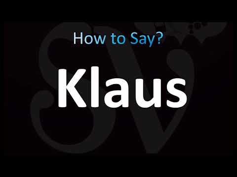 How to Pronounce Klaus (CORRECTLY!)