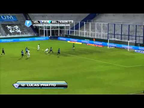Gol de Pratto Vélez 3 Belgrano 1 Fecha 7 Torneo Final 2014