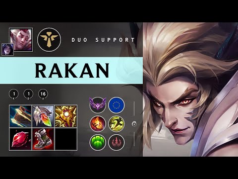 Rakan Support vs Senna - EUW Master Patch 25.24