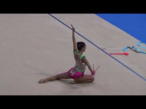 Alessia RUSSO (ITA) clubs - 2015 Stuttgart worlds Qualifs