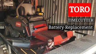 Toro Timecutter Battery Replacement