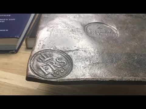 Världens största mynt - Plåtmynt - Daler Silvermynt 1721 från Roberto Delzanno Numismatik