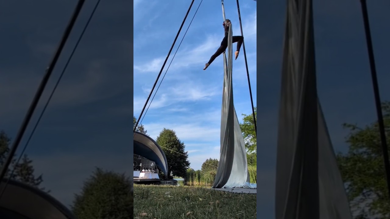 Promotional video thumbnail 2 for Fire flow and eating, aerial dancing