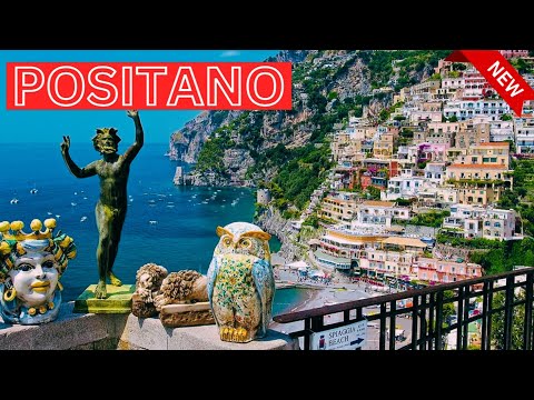 Positano, Italy Evening Walk 2023 🇮🇹 - Amalfi Coast - 4K60fps