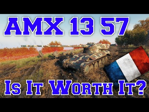World of Tanks: Tank Review: AMX 13 57 (Ace Tanker Gameplay)