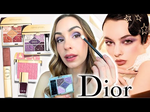 DIOR HOLIDAY 2025 ✨🎪 REVIEW, SWATCHES, TUTORIAL | Plum Parade, Fiery Circus, Sequin Liquid Duo