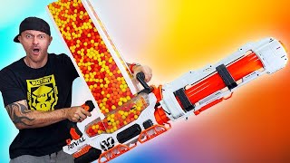 EPIC 2500 Shot Nerf Blaster Mod Build 🤪