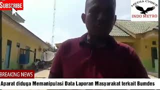 preview picture of video 'GAWAT !!! Aparat desa Tanjung Putus diduga Memanipulasi Data Laporan Masyarakat'