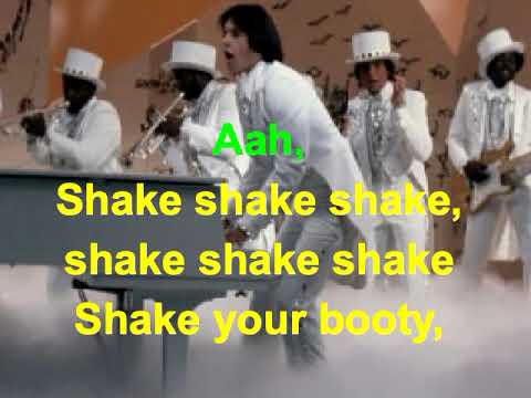 Shake Your Booty K.C. and the Sunshine Band Lyrics