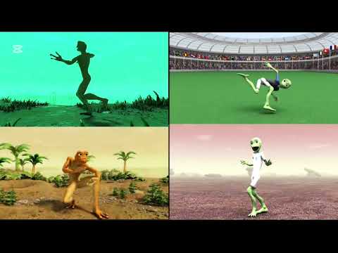 Patios -The dusk Coll Alien dance VSEl Chombo - dame tu cosita / Alien poppy  VS