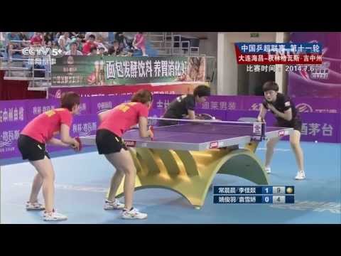 2014 CTTSL (women) Yao Junyu/Yuan Xuejiao - Chang Chenchen/Li Jiayi [HD 1080p] [Full Match/Chinese]