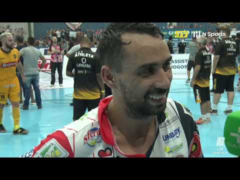 Zequinha comemora conquista da LNF2021