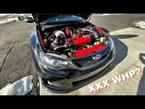 How much power will this 6466 STI make?