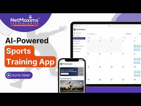 How to Build Sports Training App with AI | Full Demo | Booking & Scheduling App thumbnail