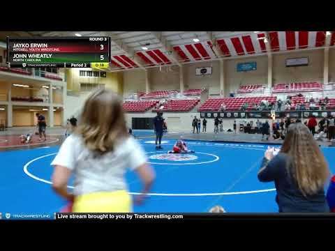 60-63 Lbs Round 3 - Jayko Erwin, Mitchell Youth Wrestling Vs John Wheatly, North Carolina 30ab