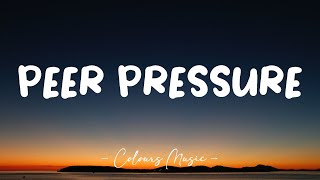 James Bay - Peer Pressure (Lyrics) feat. Julia Michaels (Lyrics) 🎼