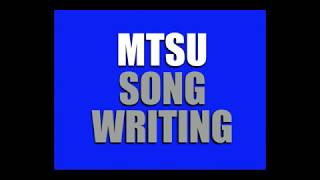 MTSU Songwriting Practicum students performing