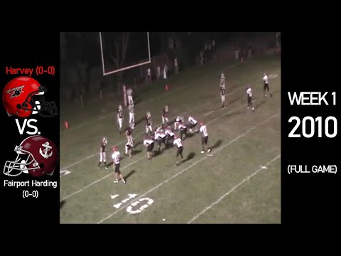 Harvey Red Raiders (0-0) vs. Fairport Harding Skippers (0-0) - 2010 Ohio H.S. Football (FULL GAME)