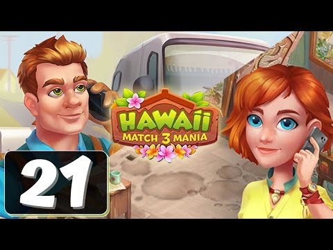 Hawaii Match-3 Mania - Episode 21 - Gameplay