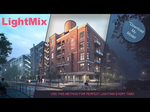 Mastering V-Ray Light Mix: Achieve Perfect Lighting in Architectural Renderings