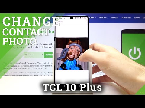 How to Mark Contact with Photo in TCL 10 PLUS – Customize Contact Profile