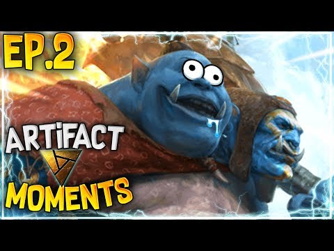 Forsen SHITTING on Blizzard, Ogre Magi is DUMB - Artifact Daily Funny Moments Ep.2