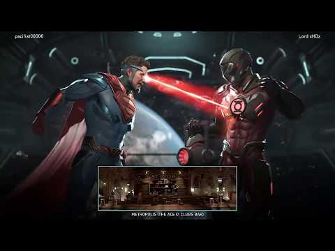 Injustice 2 Online Matches| pt. 16 Superman vs. Green Latern