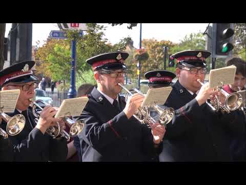 Felixstowe Salvation Army Band and The International Staff Band.