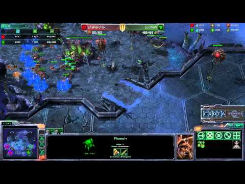 aAa Nerchio (Z) vs Lucifron (T) - G1 - on Shakuras Plateau - SC909 -