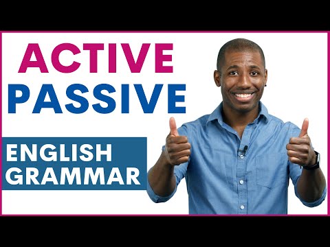 How to Use the PASSIVE VOICE | English Homework + Quiz Learn English Grammar