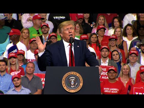 President Donald Trump officially kicked off his re-election campaign Tuesday with a grievance-filled Florida rally. "We're going to keep it better than ever before," he declared. (June 18)