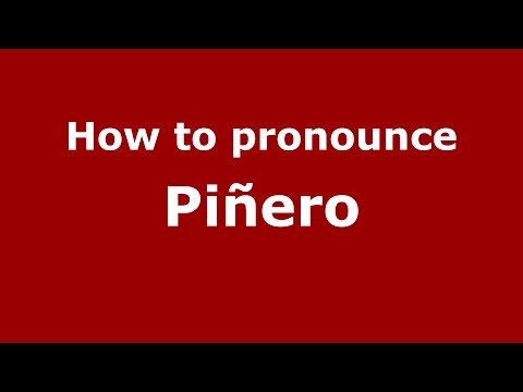 How to pronounce Piñero (Spanish/Argentina) - PronounceNames.com