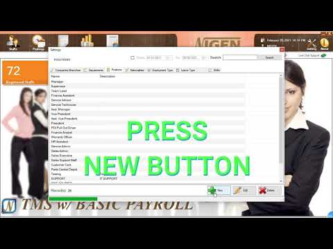 NIGEN CLOUD TIME MANAGEMENT SYSTEM-First Step Setup